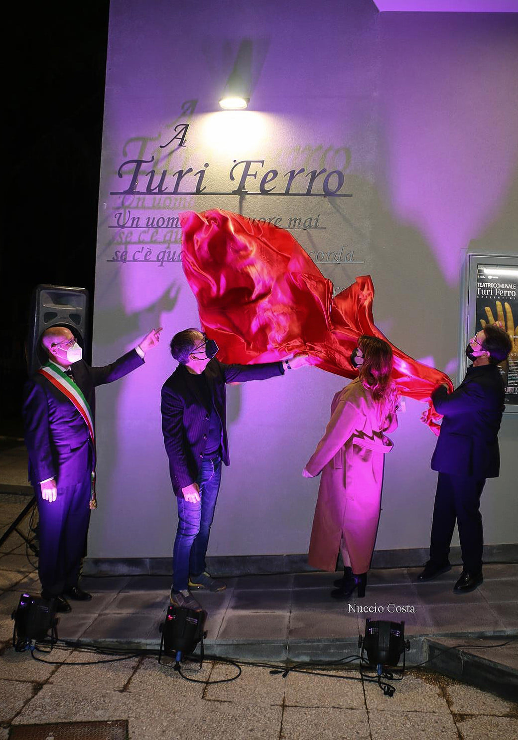 INAUGURATION OF THE MUNICIPAL THEATER “TURI FERRO” IN CARLENTINI:  “THE CURTAIN HAS OPENED THE DOOR OF EMOTIONS”