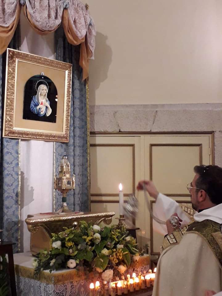 Peregrinatio del Reliquiario della Madonna delle Lacrime di Siracusa a Vibo Valentia
