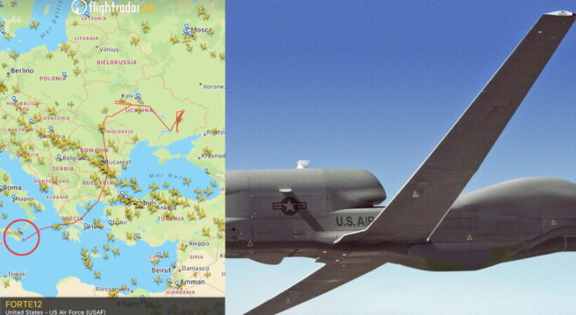 Lentini, Sui cieli dell’Ucraina il drone Forte12 partito da Sigonella