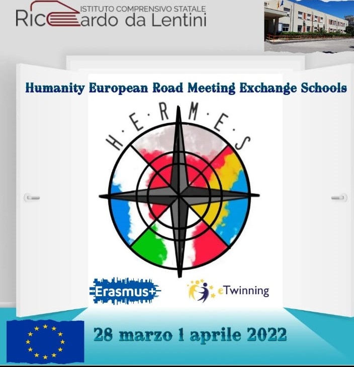 “Erasmus week” at Riccardo da Lentini. The school lit up with color