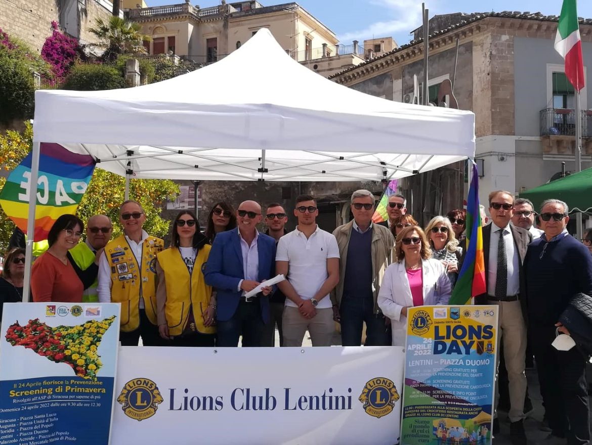 Celebrato a Lentini il Lions Day