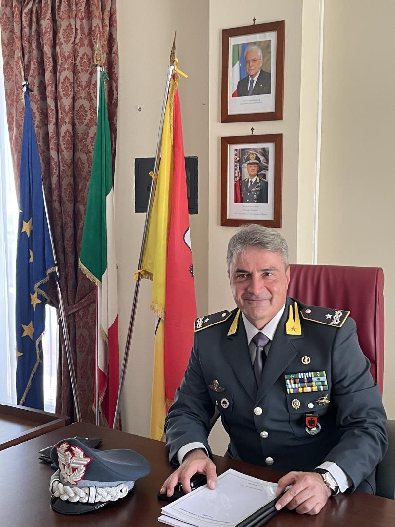 Il generale Domenico Napolitano è il nuovo comandante delle Fiamme Gialle di Palermo