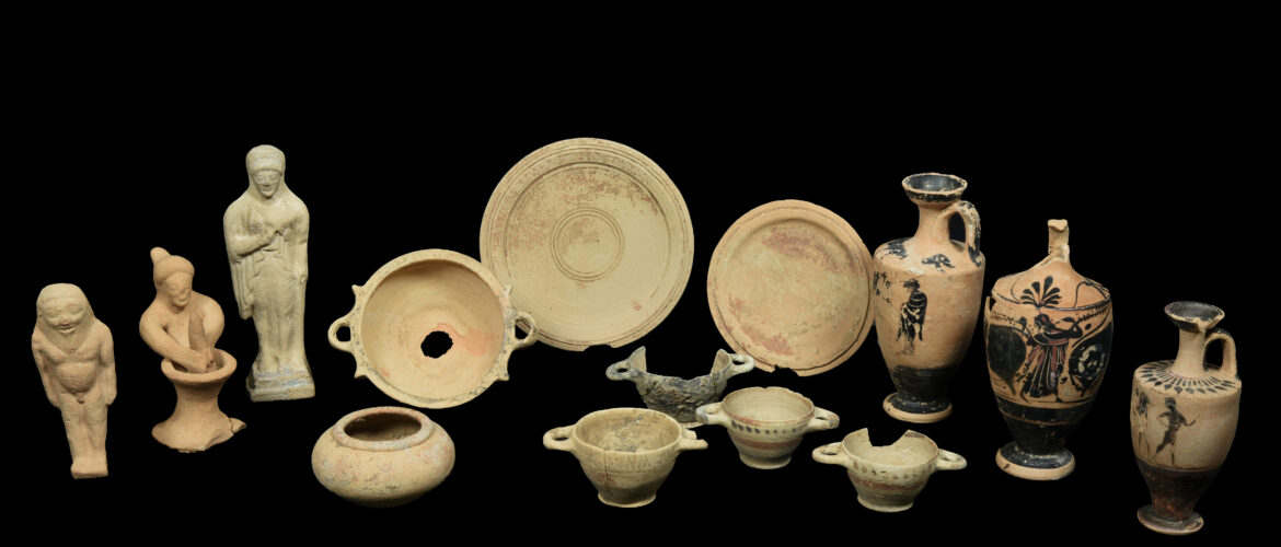 Palermo, “Il regno della morta gente”.  Da sabato 8 ottobre al Museo Paolo Orsi di Siracusa  in mostra oggetti inediti della Necropoli di Megara Hyblaea.