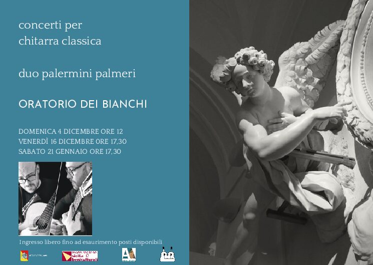 Palermo, concerti di chitarra classica all’Oratorio dei Bianchi  L’assessore Elvira Amata:  «Esperienza immersiva di bellezza»