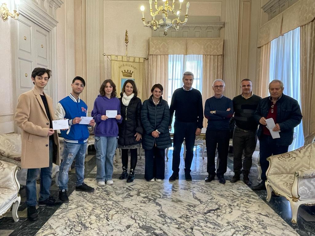 Lentini, cerimonia di consegna di 4 borse di studio della Fondazione “Vincenzo Pisano” a studenti universitari